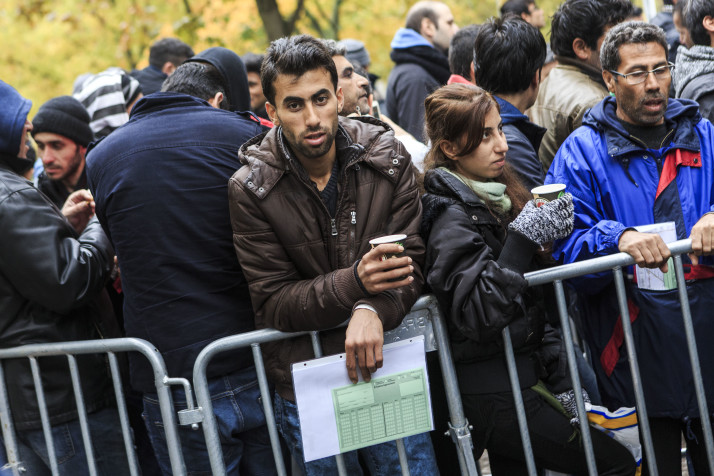 تصویر از در سال ۲۰۱۵ میلادی ۱۵۰ هزار افغان در آلمان در خواست پناهندگی داده‌اند
