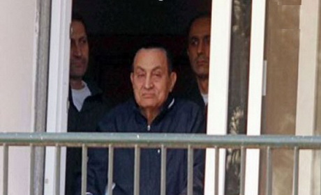 تصویر از زندگی دیکتاتور سابق مصر چگونه می گذرد؟