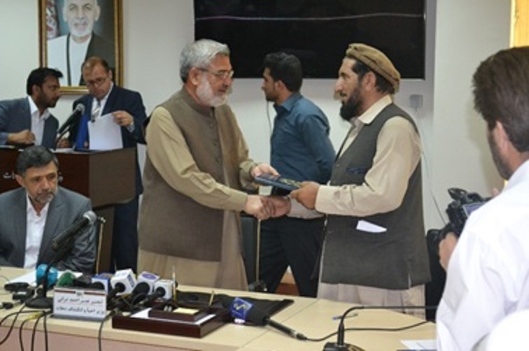 تصویر از قرارداد ۴۷ پروژه انکشافی به ارزش ۱۹۰ میلیون افغانی به امضاء رسید
