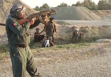 تصویر از ولسوالی خواجه‌غار به دست طالبان سقوط کرد