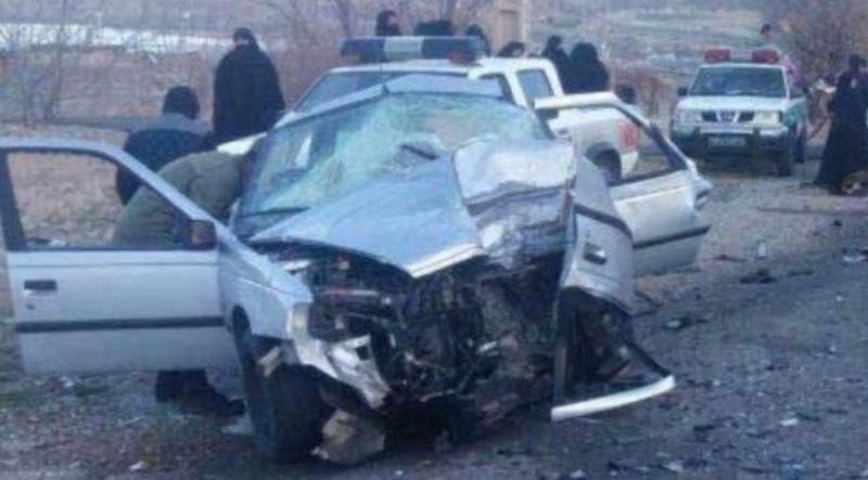 تصویر از در یک حادثه ترافیکی در شاهراه دوشی بغلان ۵ تن جان باختند