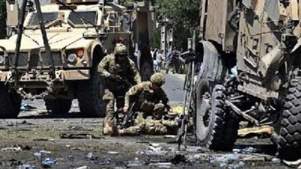 تصویر از انفجار در ولایت پروان دو نظامی حمایت قاطع را زخمی کرد