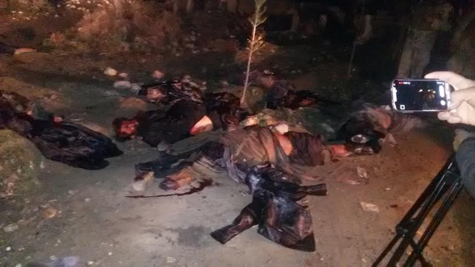 تصویر از کشته شدن ۱۱ تن از اعضای گروه داعش در ننگرهار