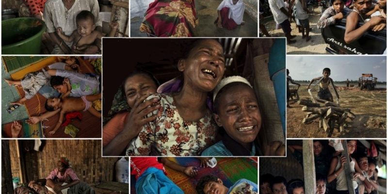 تصویر از ادامه جنایات سازمان یافته ارتش و نیروهای امنیتی میانمار علیه مسلمانان روهینگا