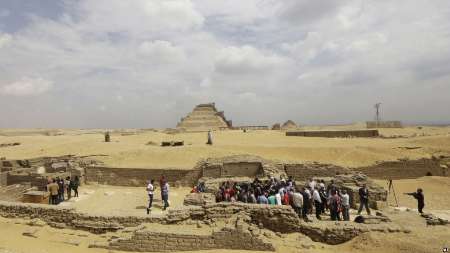 تصویر از کشف هرم ۳۷۰۰ ساله در مصر