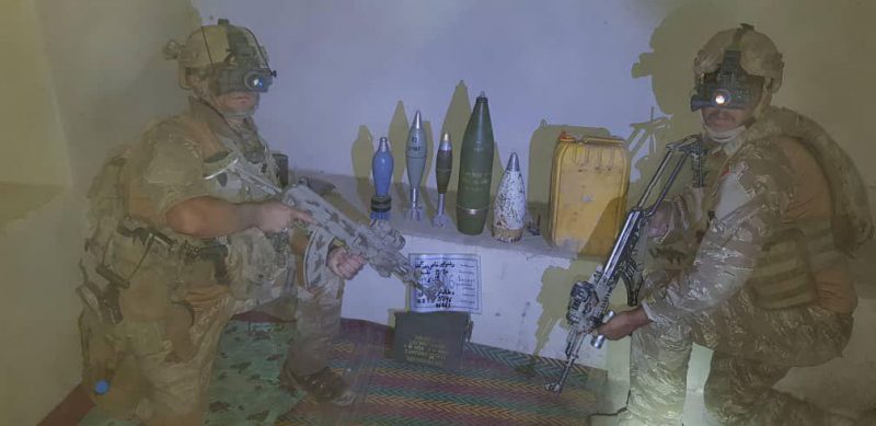 تصویر از جزئیات تازه از یک عملیات منسوبین امنیت ملی در ارزگان