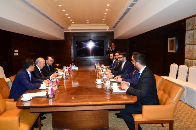 تصویر از محب با وزیران خارجه ایران و ازبیکستان در دهلی دیدار کرد