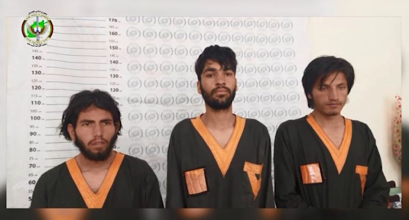تصویر از شبکه چهار نفری تروریستان طالب در لغمان بازداشت شد