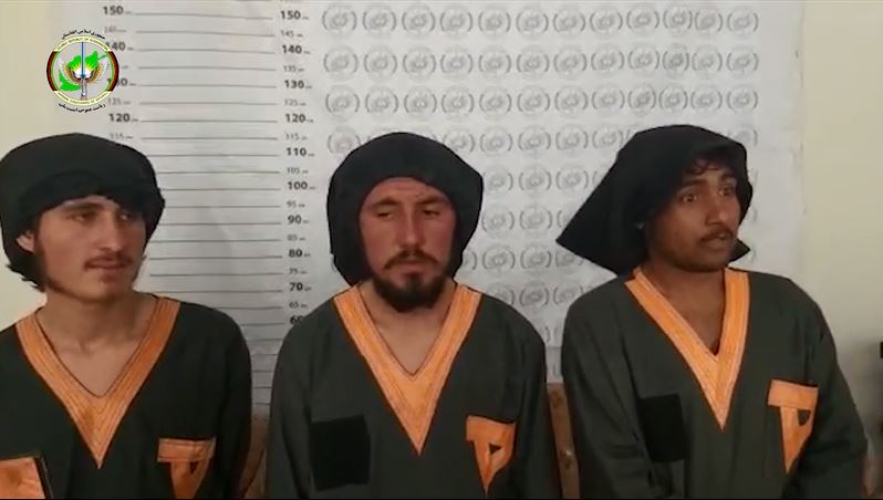 تصویر از شبکه سه نفری تروریستان طالب در لغمان بازداشت شد