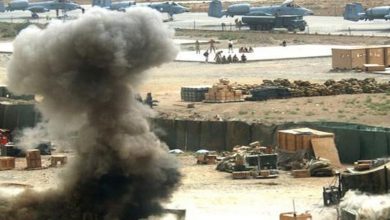 تصویر از حمله به میدان هوایی بگرام