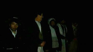 تصویر از غیرنظامیان ربوده شده توسط طالبان در میدان وردگ آزاد شدند