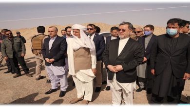 تصویر از رئیس جمهور غنی  بند کمال خان را افتتاح کرد