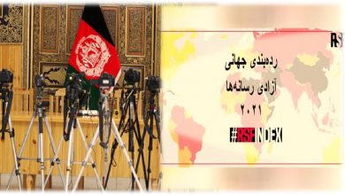 تصویر از افغانستان در رده بندی جهانی آزادی رسانه ها در جایگاه ۱۲۲ باقی ماند