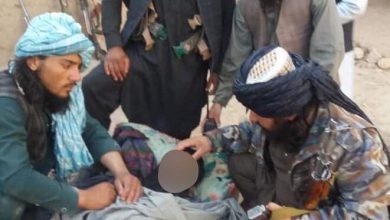 تصویر از کشته شدن افراد مهم طالبان در فاریاب