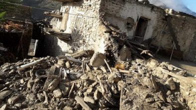 تصویر از کشته و‌ زخمی شدن بیش از ۱۰۰ تن در اثر زلزله در پکتیکا