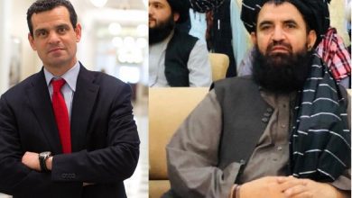 تصویر از رئیس استخبارات طالبان و معاون سازمان اطلاعات مرکزی آمریکا، اوایل اکتبر در دوحه ملاقات کردند