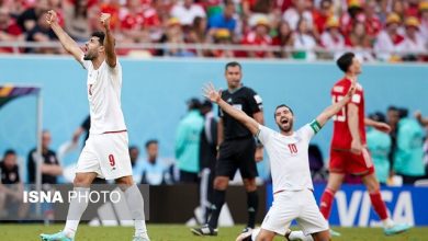 تصویر از ایران برای اولین بار یک تیم اروپایی را در جام جهانی برد