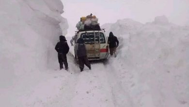 تصویر از شاهراه غور-کابل به دلیل برف شدید مسدود شد/ده ها مسافر گیر مانده اند